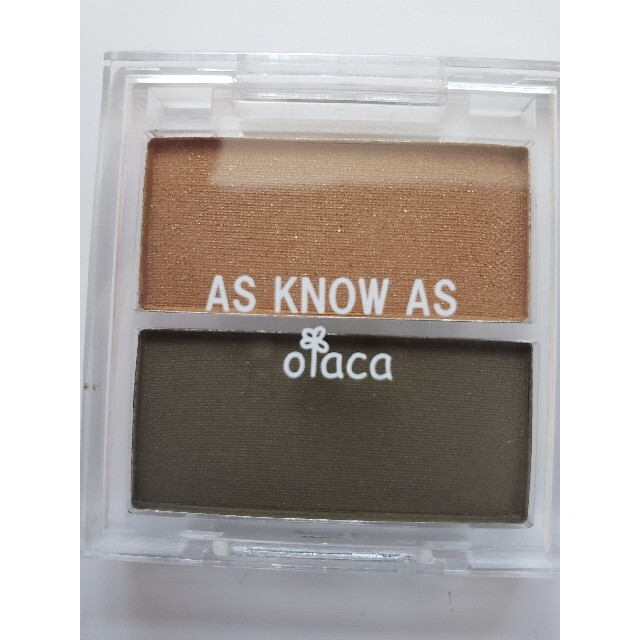 AS KNOW AS olaca(アズノゥアズオオラカ)のa farfa　付録　AS KNOW AS olacaの2色パレット×2個セット コスメ/美容のベースメイク/化粧品(アイシャドウ)の商品写真