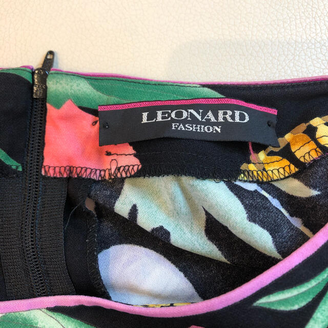 LEONARD(レオナール)のLEONARD レオナール  Tシャツ　カットソー  半袖　LL 10E レディースのトップス(カットソー(半袖/袖なし))の商品写真