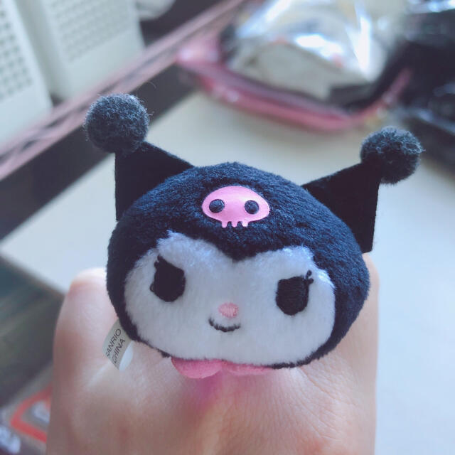 サンリオ(サンリオ)のクロミちゃん マスコット 指輪💍☠️ レディースのアクセサリー(リング(指輪))の商品写真