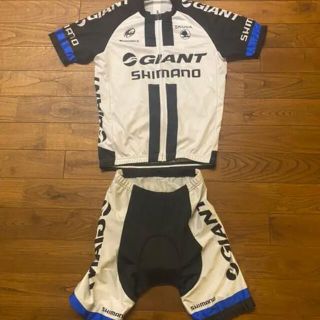 半袖 サイクルジャージ セット 自転車ウェア Giant M(ウエア)