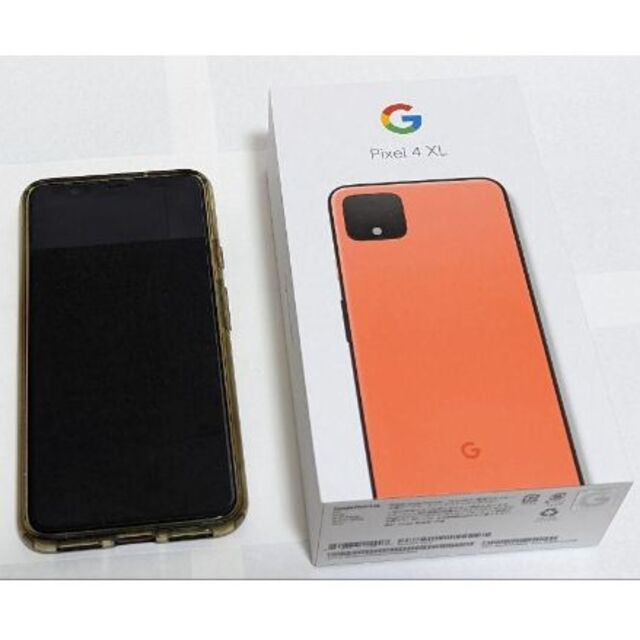 Pixel4 XL 64GB Oh So Orange SIMフリー - スマートフォン本体