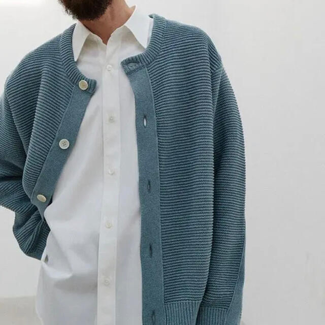 SUNSEA(サンシー)のlidnm LOOP YARN WIDE CARDIGAN メンズのトップス(カーディガン)の商品写真