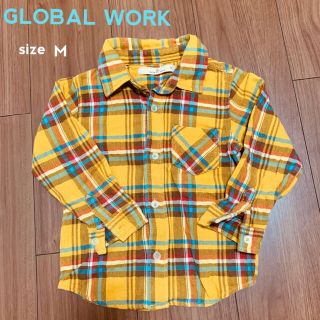 グローバルワーク(GLOBAL WORK)のカッパ様専用✧︎*。GLOBAL WORK シャツ ネルシャツ 長袖 100cm(ブラウス)