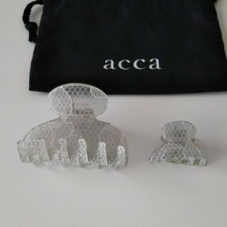 アッカ(acca)のアッカ   親子クリップ(バレッタ/ヘアクリップ)