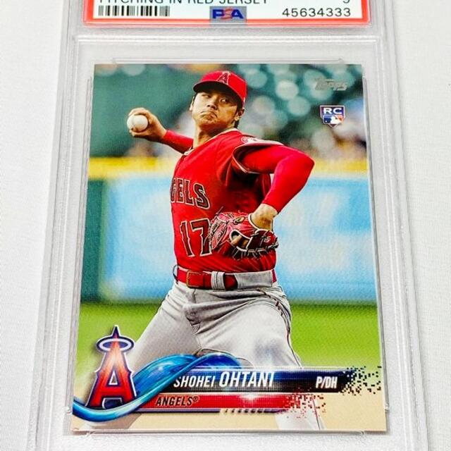 2018 大谷翔平 topps Update 鑑定済ルーキーカード PSA9 2