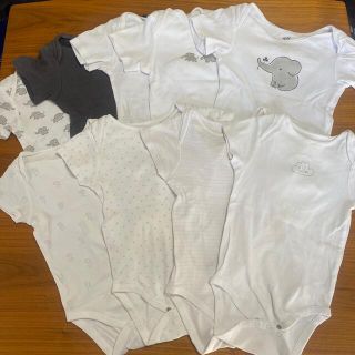 ネクスト(NEXT)のロンパース　肌着　next baby h&m 2-3y  9枚　セット(肌着/下着)