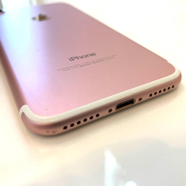 iphone7 simフリー　128GB ROSE GOLD ローズゴールド