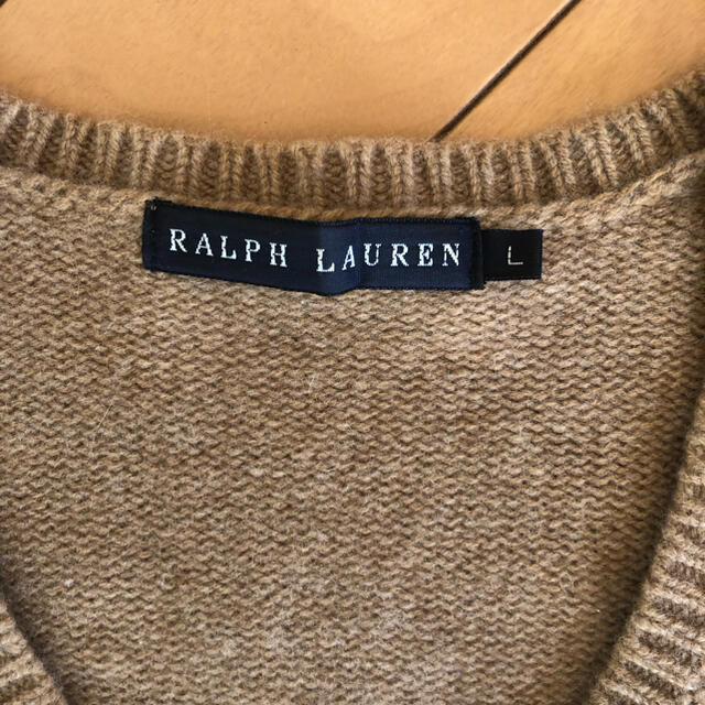 Ralph Lauren(ラルフローレン)のラルフローレン　Vネックセーター レディースのトップス(ニット/セーター)の商品写真