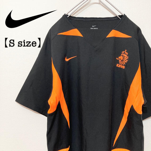 【希少品】KNVB オランダ代表 トレーニングウェア Tシャツ ブラック