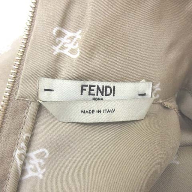 フェンディ 19SS カリグラフィー ブラウス メッシュ袖 ベルト フェンディ 19SS カリグラフィー ブラウス メッシュ袖 ベルト