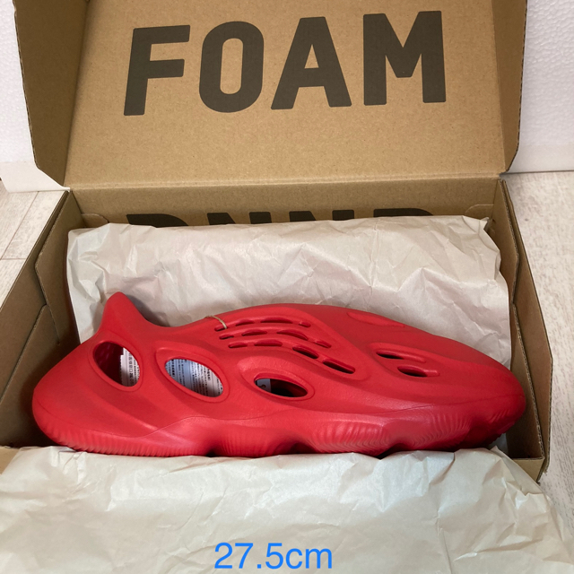 【新品】YEEZY FOAM RUNNER “VERMILION” 27.5cm