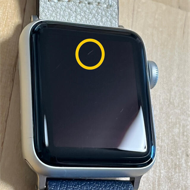 Apple Watch(アップルウォッチ)のApple Watch 3 バッテリー100% 3.8mm GPSベルトセット スマホ/家電/カメラのスマートフォン/携帯電話(その他)の商品写真