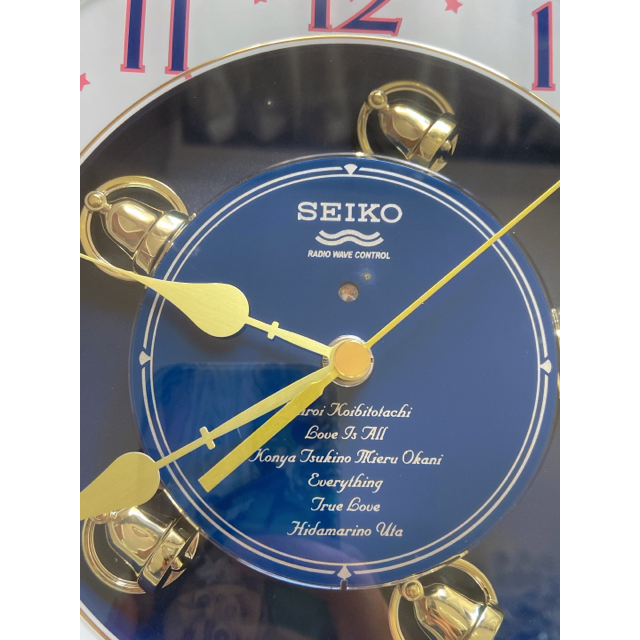 SEIKO - 美品 SEIKO ウェーブシンフォニー からくり時計 電波時計