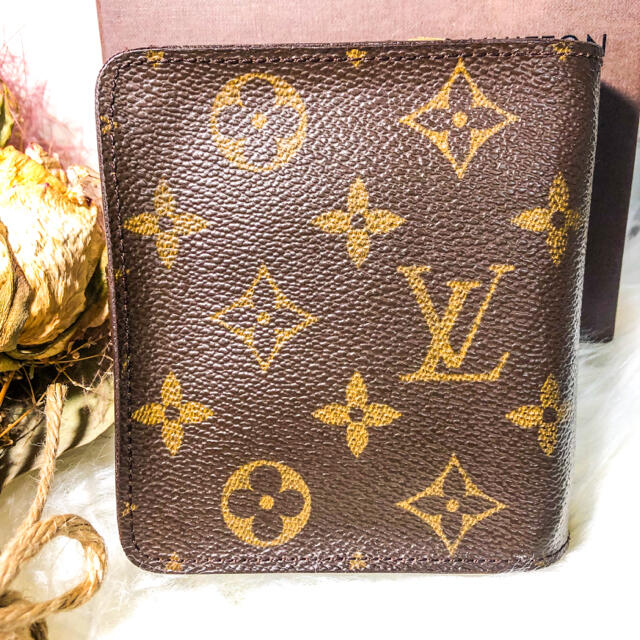 LOUIS VUITTON(ルイヴィトン)の特価！！✨超極美品✨ ルイヴィトン　コンパクトジップ 財布 モノグラム レディースのファッション小物(財布)の商品写真