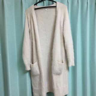 プロポーションボディドレッシング(PROPORTION BODY DRESSING)のアンゴラ混ロングカーディガン(カーディガン)