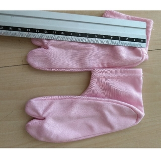 足袋 ピンク 七五三 三歳 3歳 14センチ～15センチ (和服/着物)