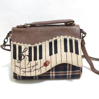 アクシーズファム(axes femme)の【axes femme】アンティークピアノＢＡＧ(茶)(ショルダーバッグ)