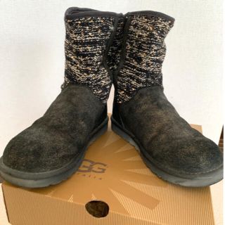 アグ(UGG)のUGG  AUSTRALIA  シープスキン ショート丈ブーツ　24cm(ブーツ)