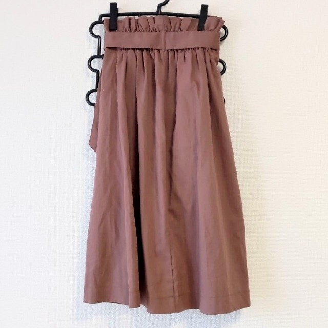 GRL(グレイル)のGRL　ベルト付　ハイウエストロングスカート レディースのスカート(ロングスカート)の商品写真