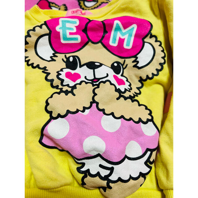 EARTHMAGIC(アースマジック)の専用💖ハートマフィー➕スカラップスカート 2点セット　オマケ付き キッズ/ベビー/マタニティのキッズ服女の子用(90cm~)(スカート)の商品写真