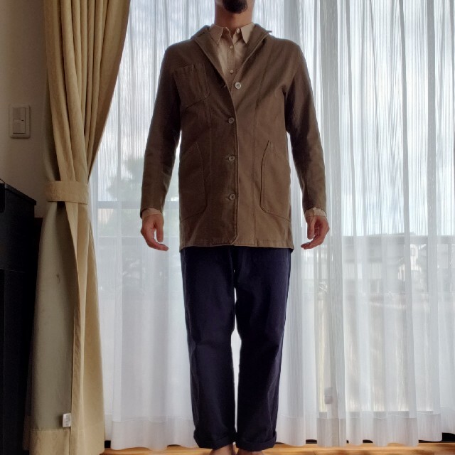 curly　カーリー　メカニックコート メンズのジャケット/アウター(ステンカラーコート)の商品写真