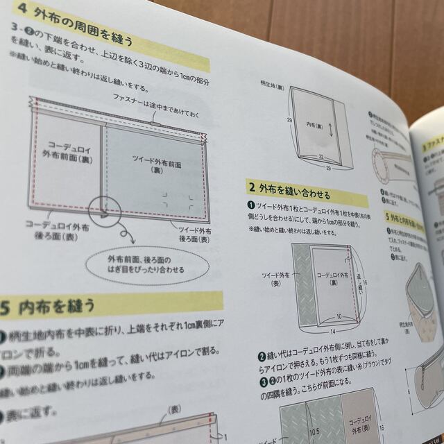 Harris Tweed(ハリスツイード)の新品未使用！はんどあんどはあと　ハリスツイード小物 ハンドメイドの素材/材料(その他)の商品写真