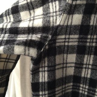 【クリーニング済】コムデギャルソン オム チェックネルシャツ / メンズ