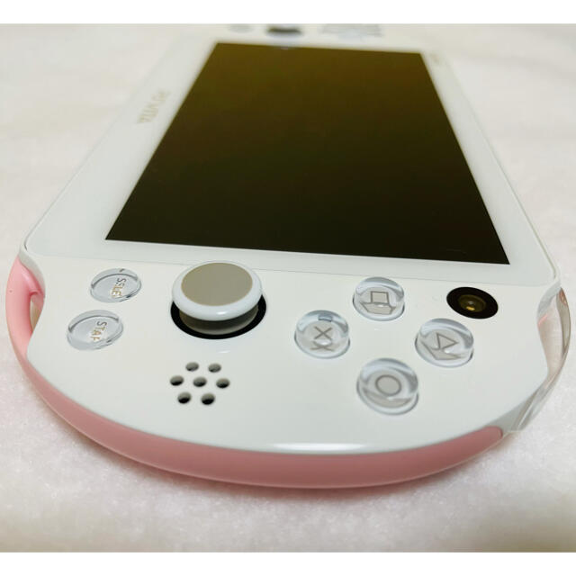 ☆美品☆PSVita PCH-2000 ZA19 本体 ライトピンクホワイト 3