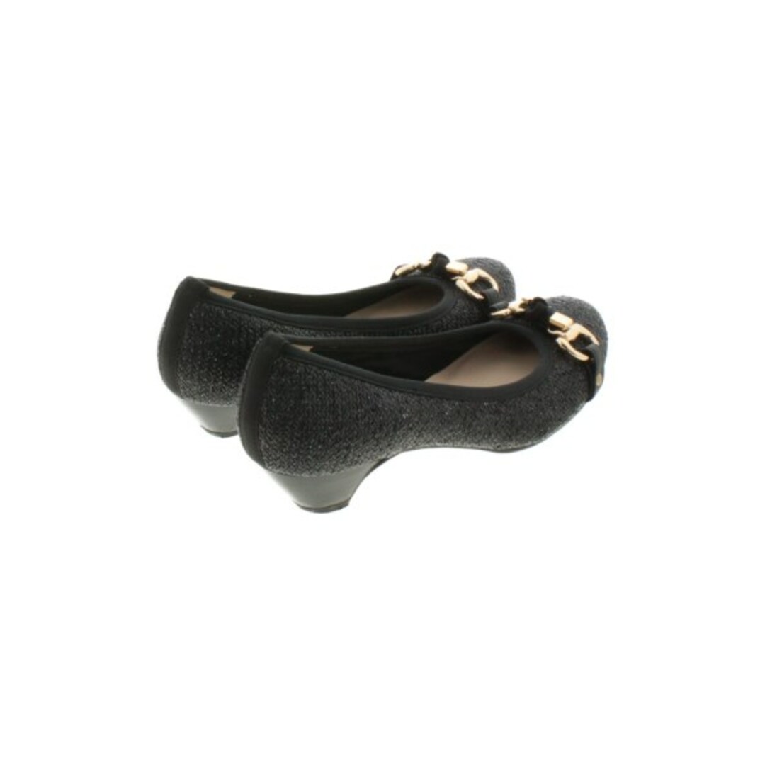 C'ast vague セヴェージュ パンプス 36(22.5cm位) 黒 【古着】【中古】 レディースの靴/シューズ(ハイヒール/パンプス)の商品写真