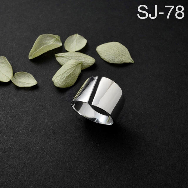925銀製品✨鏡面仕上げ✨指輪/リング🌈アレルギー対応💖韓国人気アクセサリー レディースのアクセサリー(リング(指輪))の商品写真