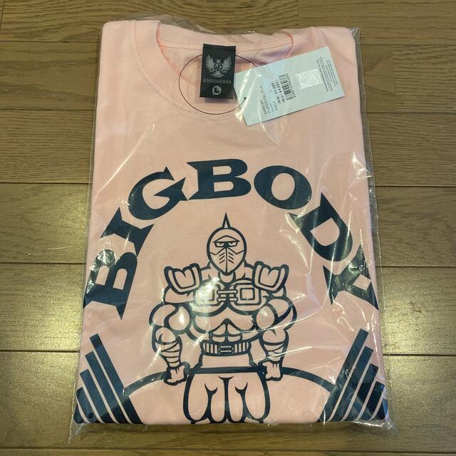 【キン肉マン】ビッグボディジム・特殊加工Tシャツ（デニム）/Lサイズ