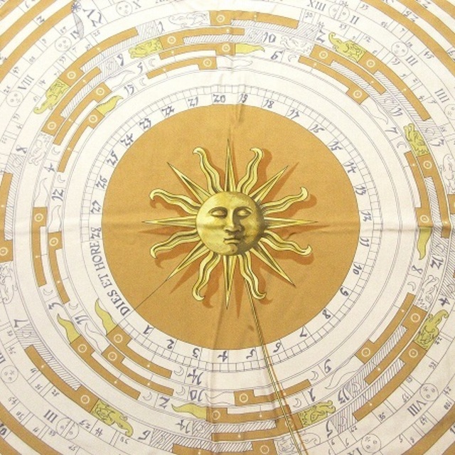 エルメス HERMES カレ 90 ホロスコープ 星座 DIES ET HORE | www