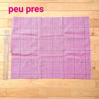 プープレ(peu pres)の☆peu pres 千鳥チェックウール AMBIDEX ハギレ 生地(生地/糸)