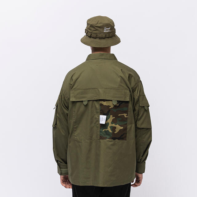 WTAPS 21AW MODULAR LS オリーブ L | www.innoveering.net