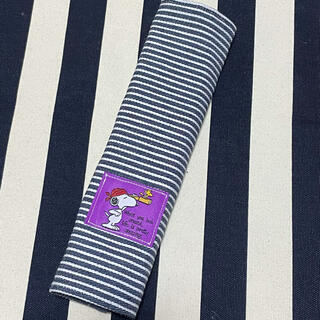 スヌーピー(SNOOPY)のSNOOPY スヌーピー　紫タグ　水筒カバー　シートベルトカバー(外出用品)