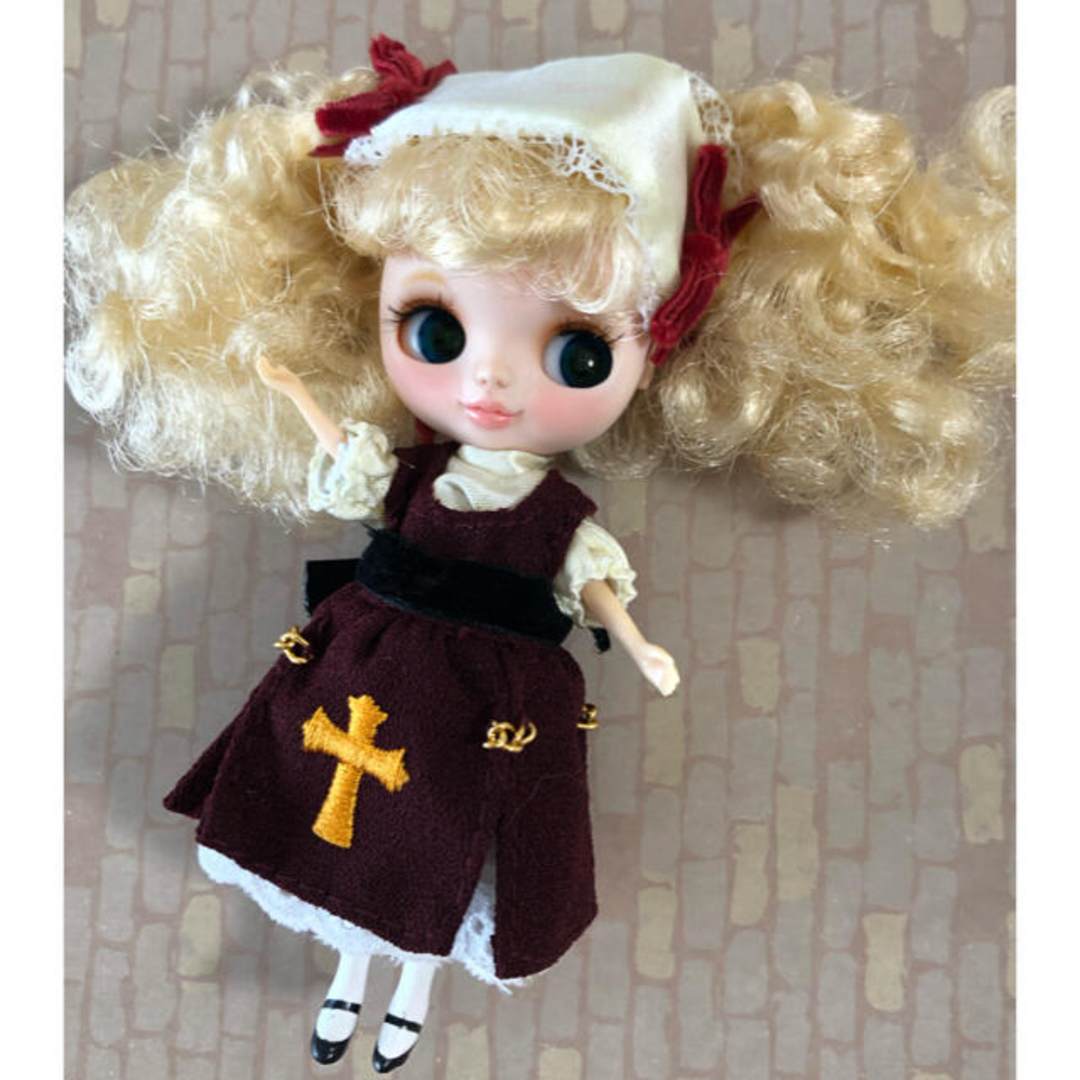 Takara Tomy(タカラトミー)のご確認用）カスタム　プチブライス　アップルスイートエンジェル　アイフリーダ ハンドメイドのぬいぐるみ/人形(人形)の商品写真
