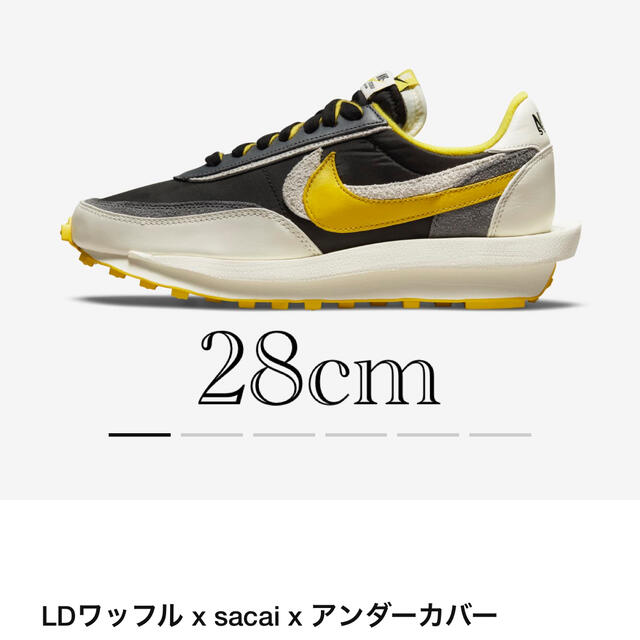 NIKE(ナイキ)のアンダーカバー × サカイ ナイキ LDワッフル  28 メンズの靴/シューズ(スニーカー)の商品写真