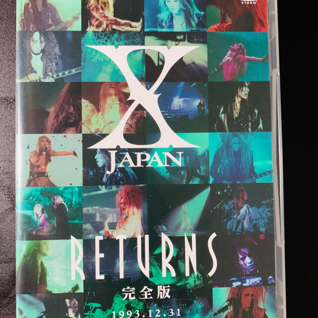 XJAPAN　RETURNS　完全版　1993．12．31 DVD　美品‼️ エンタメ/ホビーのDVD/ブルーレイ(ミュージック)の商品写真