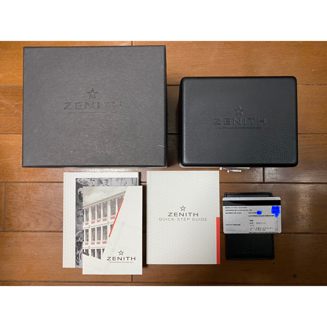 ZENITH(ゼニス)のゼニス エルプリメロ オープン クロノマスター メンズの時計(腕時計(アナログ))の商品写真