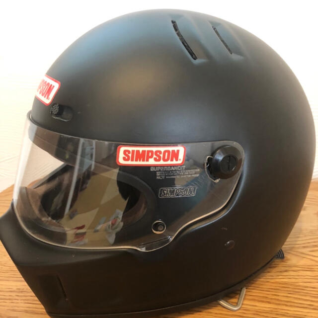シンプソン　ヘルメット　スーパーバンディッド7  マットブラック