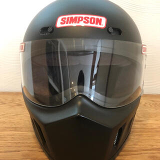 シンプソン(SIMPSON)のシンプソン　ヘルメット　スーパーバンディッド7  マットブラック(ヘルメット/シールド)