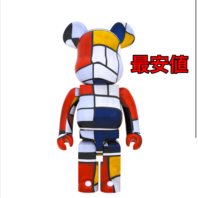 エンタメ/ホビーBE@RBRICK Piet Mondrian 1000%