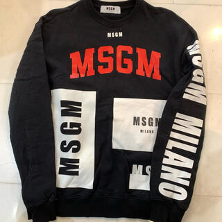 エムエスジイエム(MSGM)のMSGM コットンスウェットシャツ(トレーナー/スウェット)