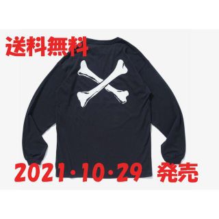 ダブルタップス(W)taps)の21AW WTAPS CROSSBONES Tシャツ ロンT Lサイズ 黒(Tシャツ/カットソー(七分/長袖))