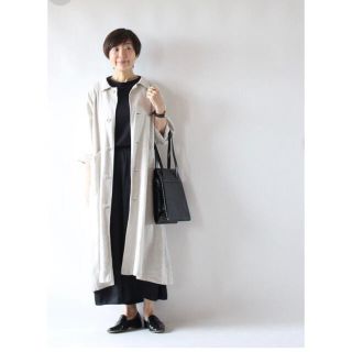 フォグリネンワーク(fog linen work)のフォグリネンワーク  キナル　そよ風コート(ロングコート)