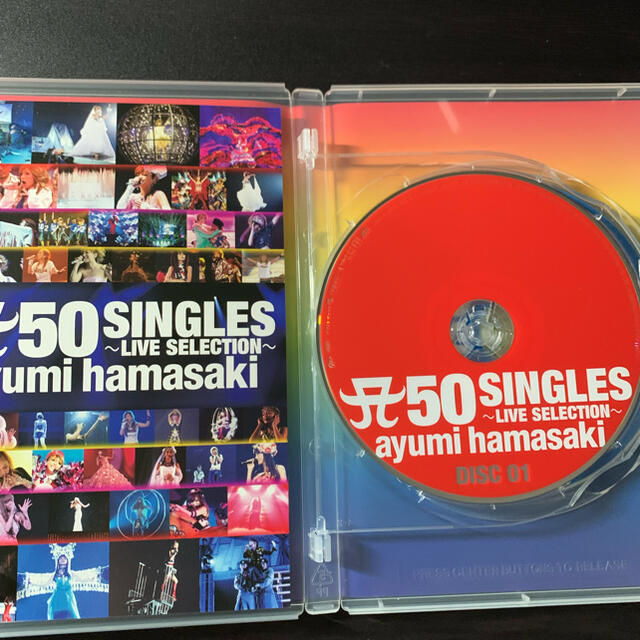 A　50　SINGLES　～LIVE　SELECTION～ DVD エンタメ/ホビーのDVD/ブルーレイ(ミュージック)の商品写真