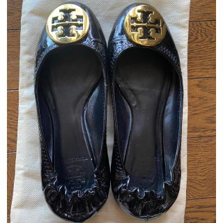 トリーバーチ(Tory Burch)のトリーバーチ◆エナメルパンプス(バレエシューズ)