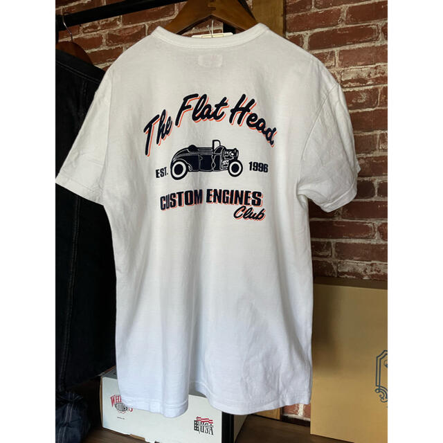 THE FLAT HEAD(フラットヘッド)のフラットヘッド　Tシャツ　サイズ38 メンズのトップス(Tシャツ/カットソー(半袖/袖なし))の商品写真