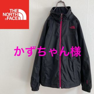 ザノースフェイス(THE NORTH FACE)のUS規格☆ ノースフェイス ナイロンジャケット ハイベント ブラック ピンク M(ナイロンジャケット)