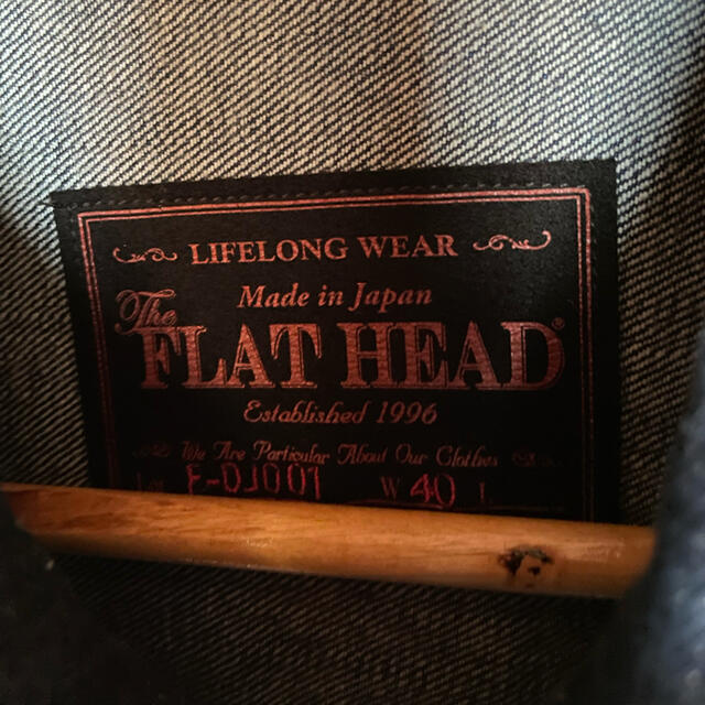 THE FLAT HEAD(フラットヘッド)のフラットヘッド　デニムジャケット メンズのジャケット/アウター(Gジャン/デニムジャケット)の商品写真